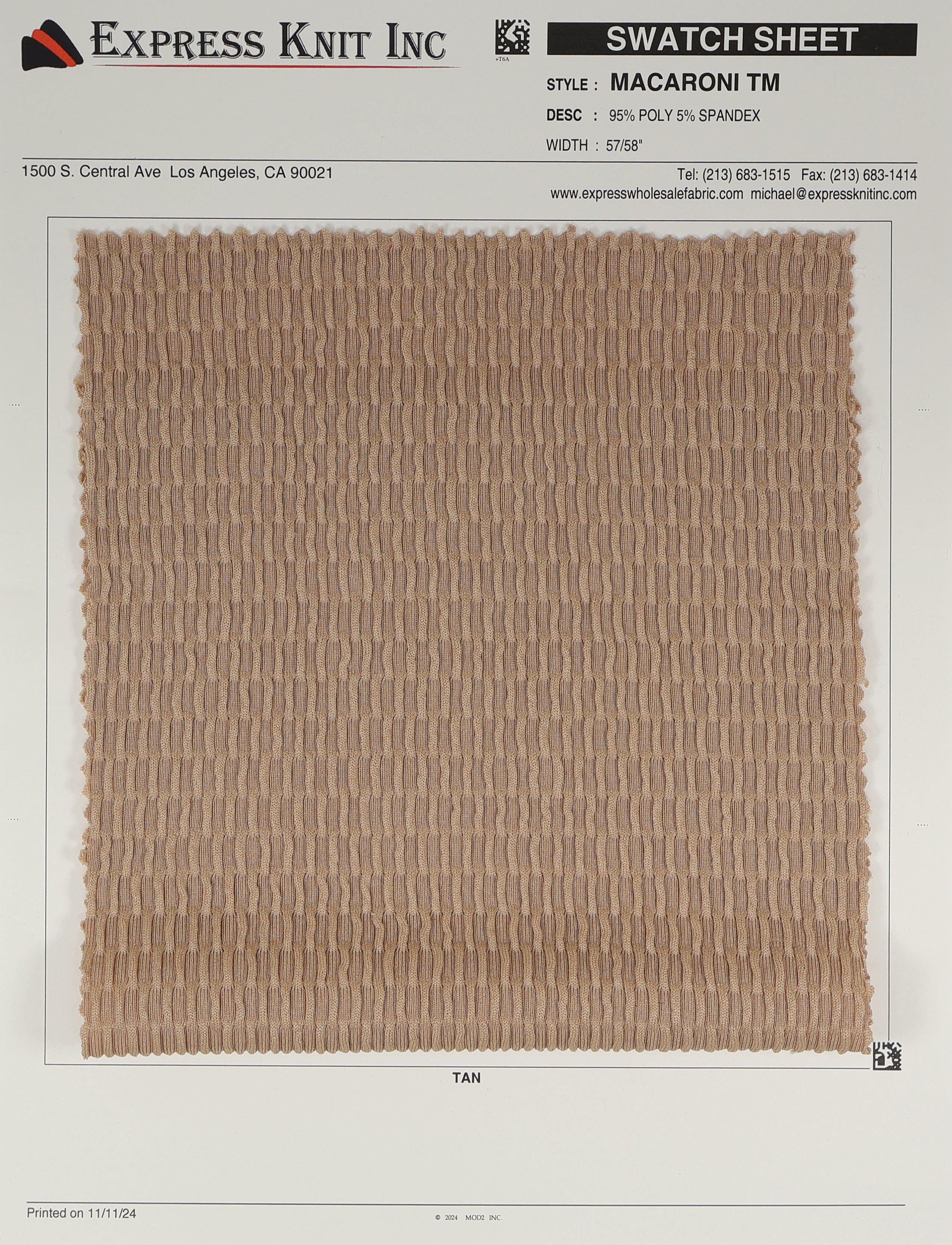 Macaroni TM - Express Wholesale Fabric