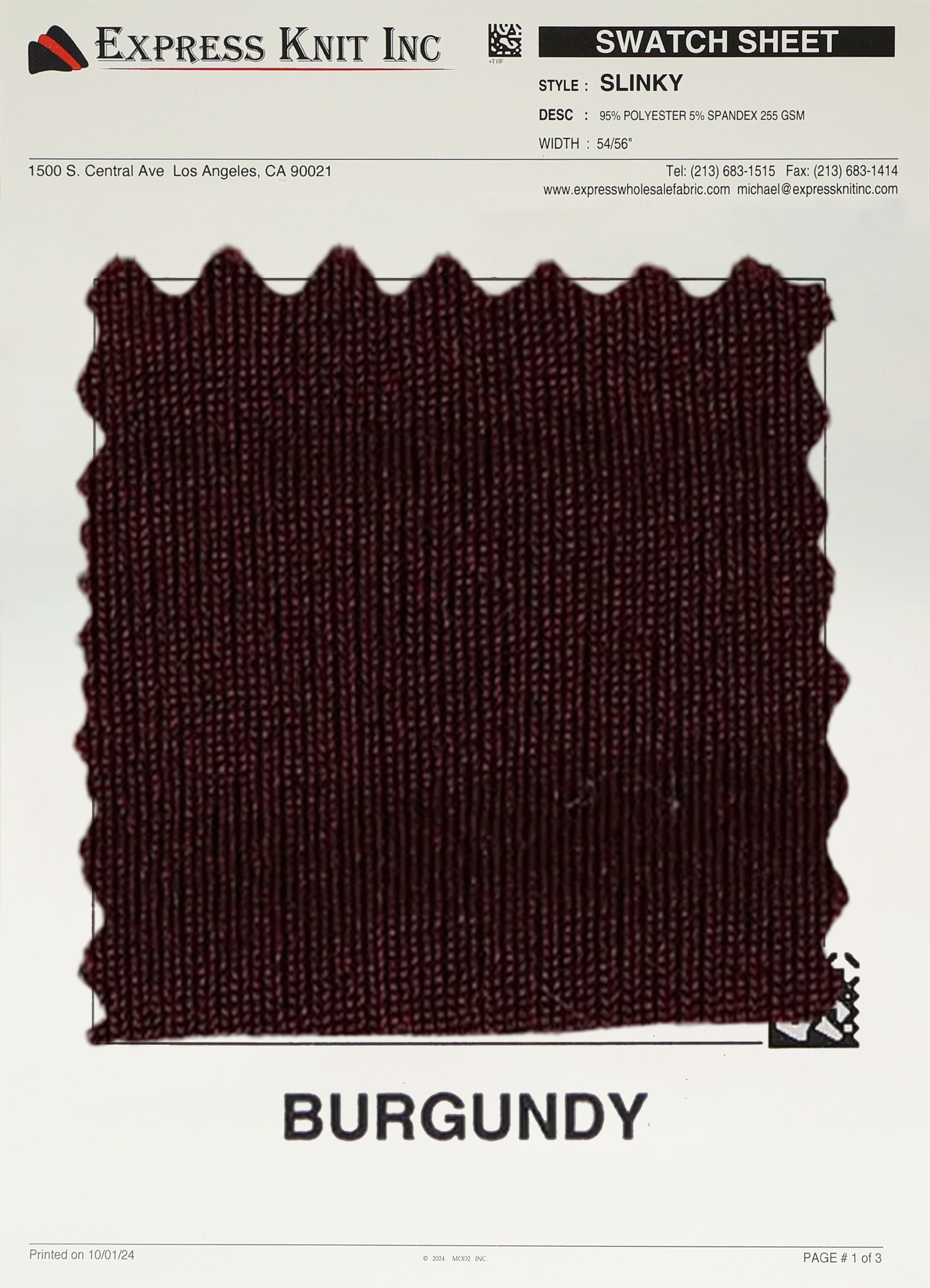Slinky Fabric - Express Wholesale Fabric