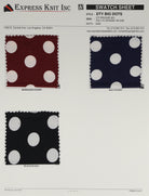 DTY Brushed Big Dots - Express Wholesale Fabric