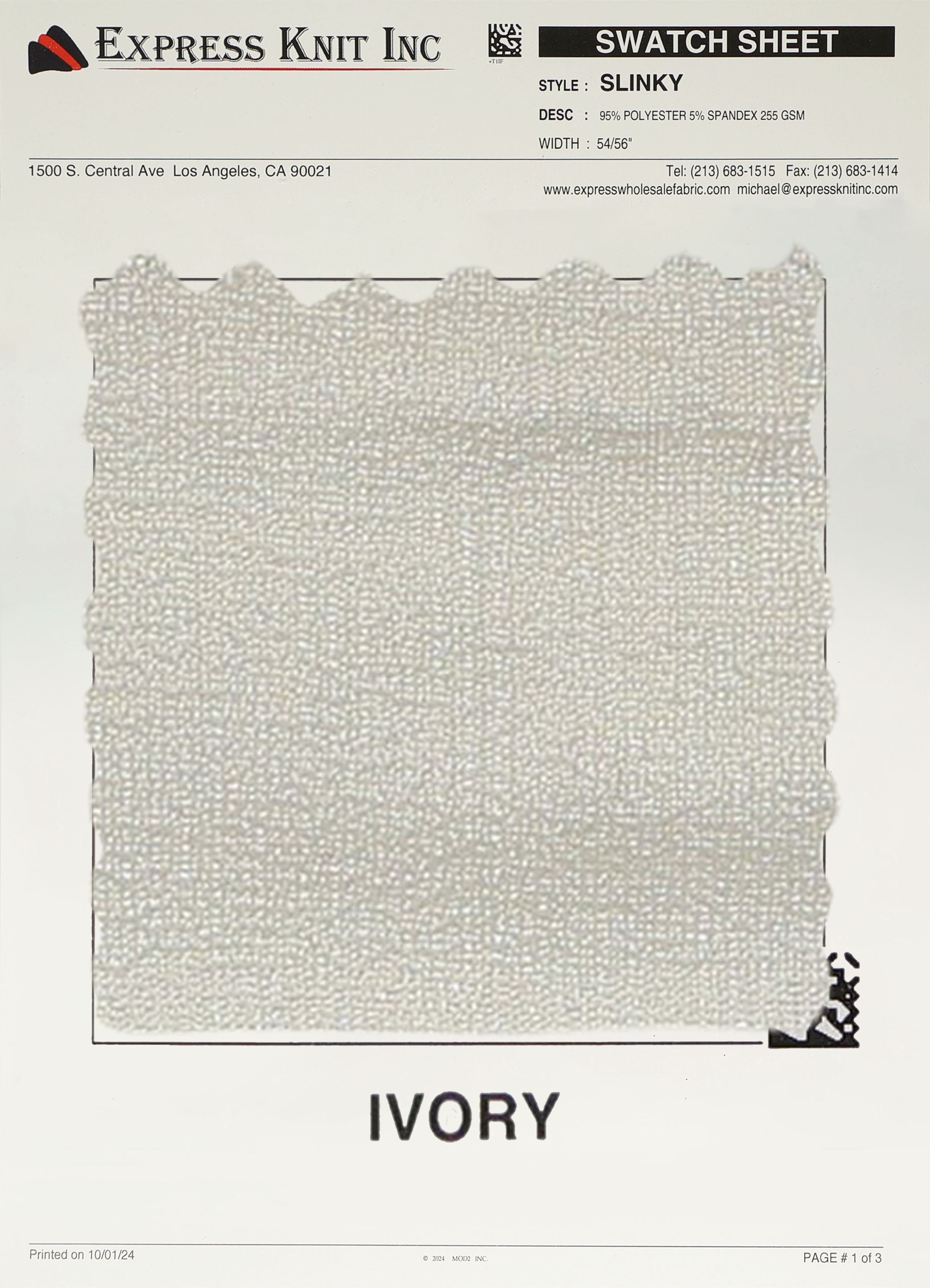 Slinky Fabric - Express Wholesale Fabric