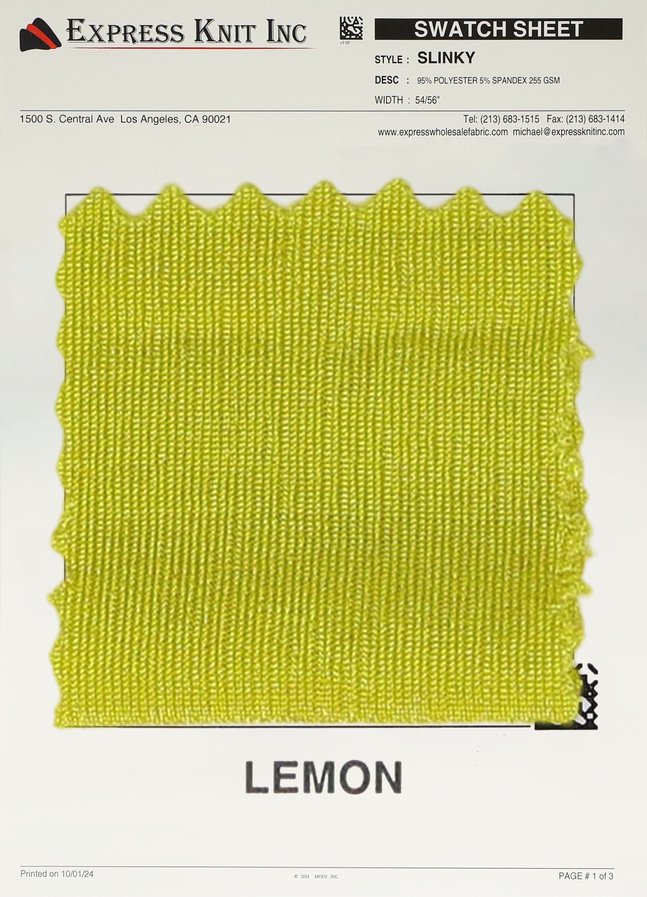 Slinky Fabric - Express Wholesale Fabric