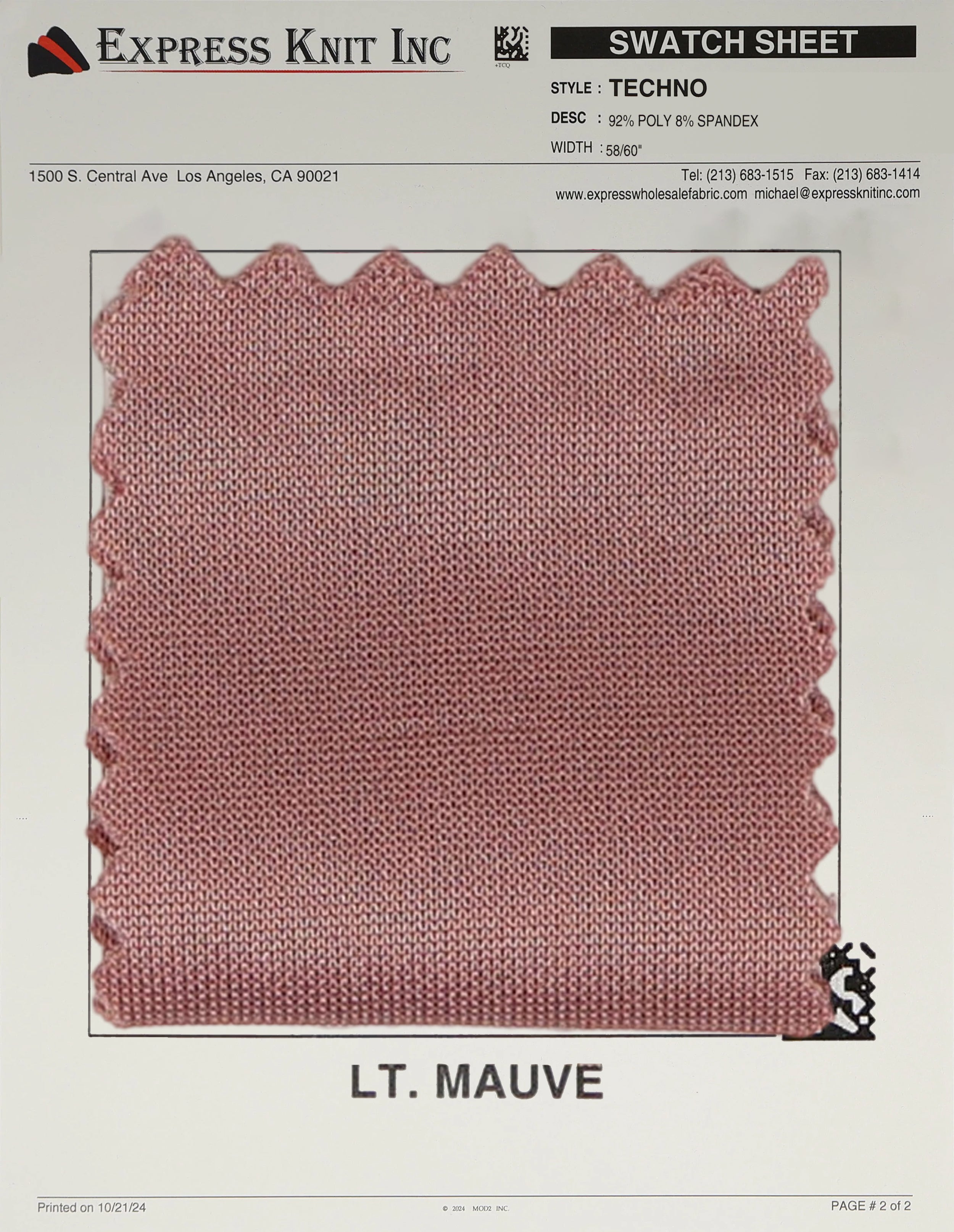 Techno Solid Knit Fabric - Express Wholesale Fabric
