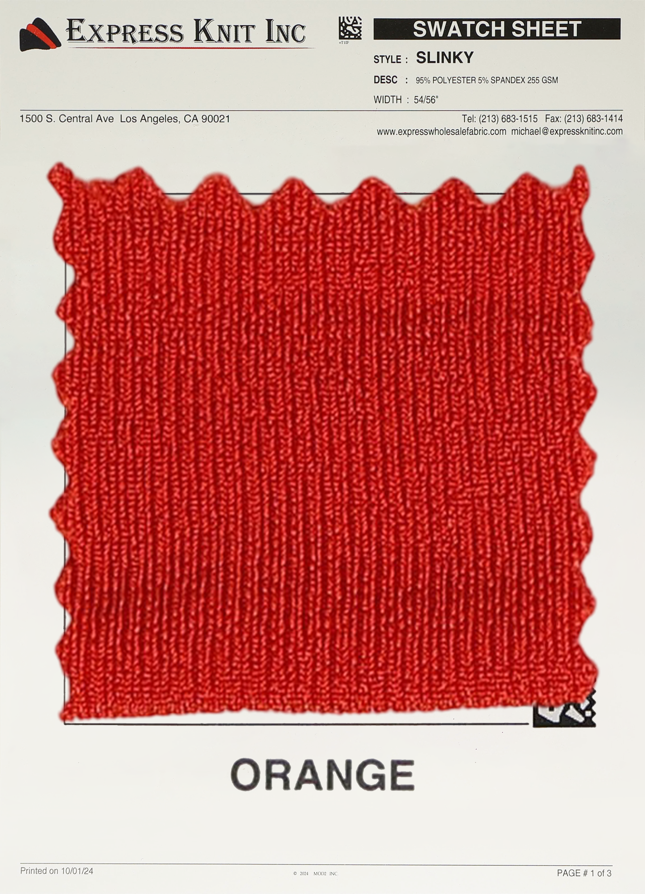 Slinky Fabric - Express Wholesale Fabric