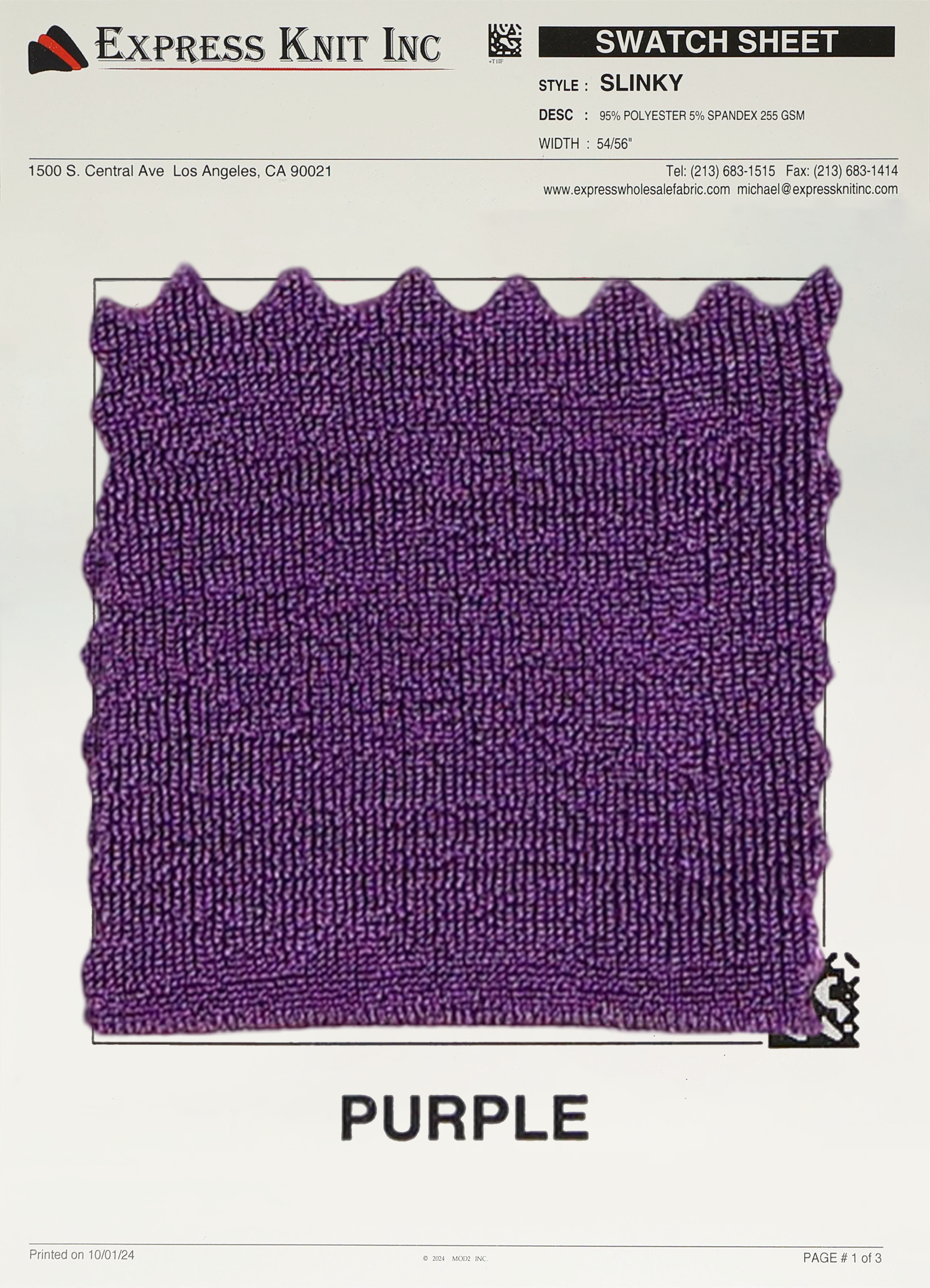 Slinky Fabric - Express Wholesale Fabric