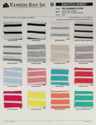 Rayon Spandex Summer Stripes - Express Wholesale Fabric