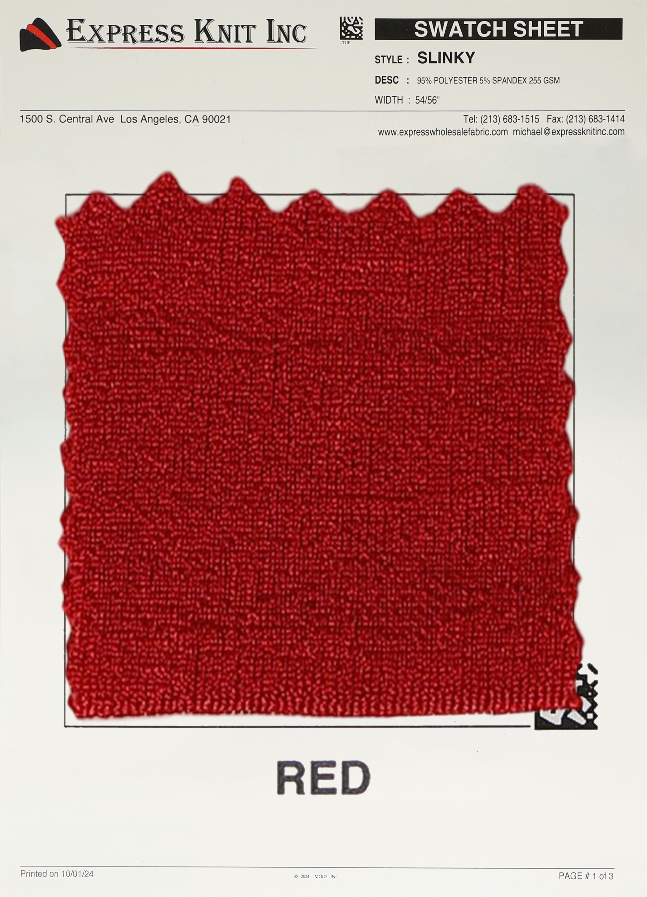 Slinky Fabric - Express Wholesale Fabric