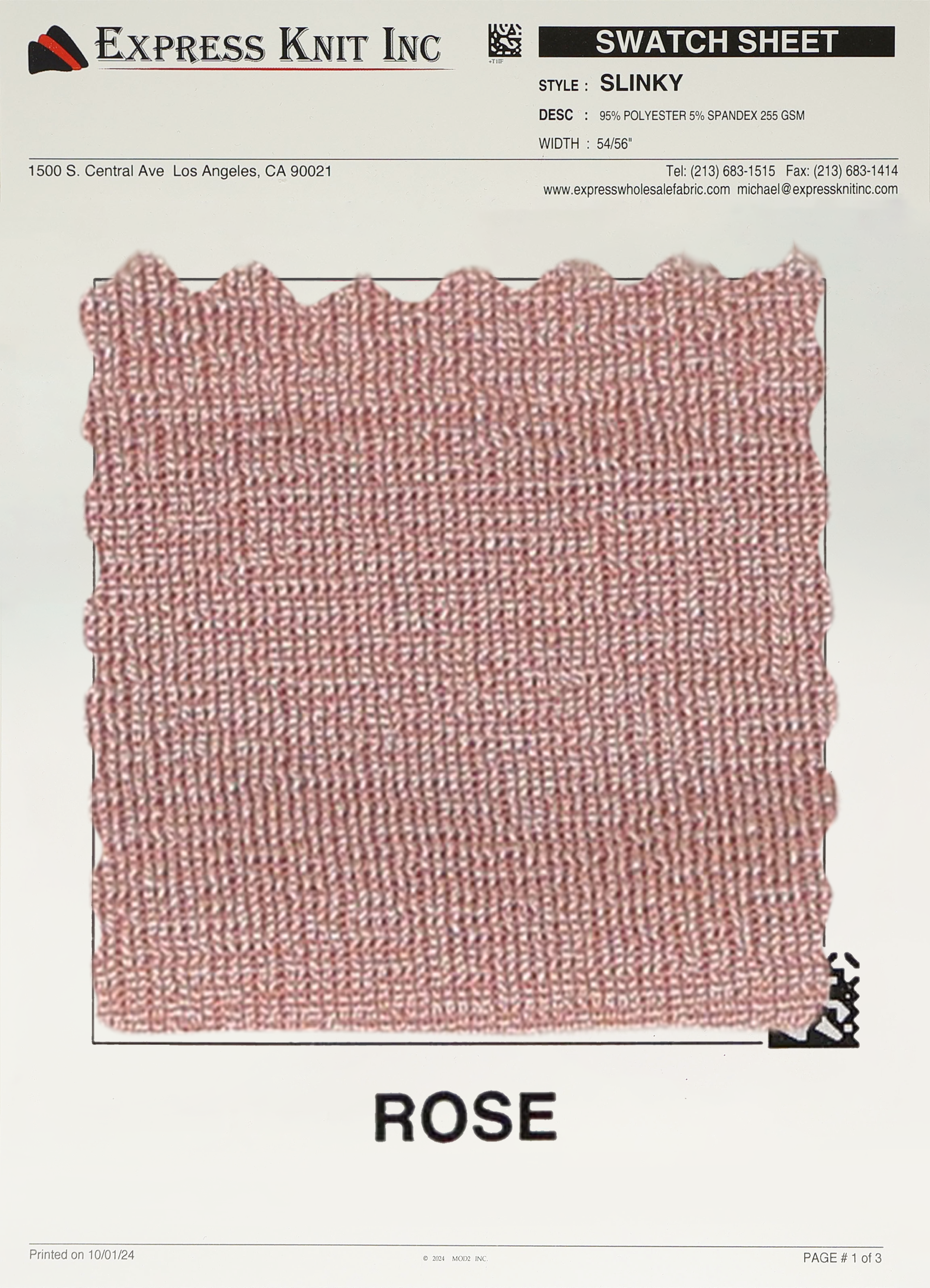 Slinky Fabric - Express Wholesale Fabric