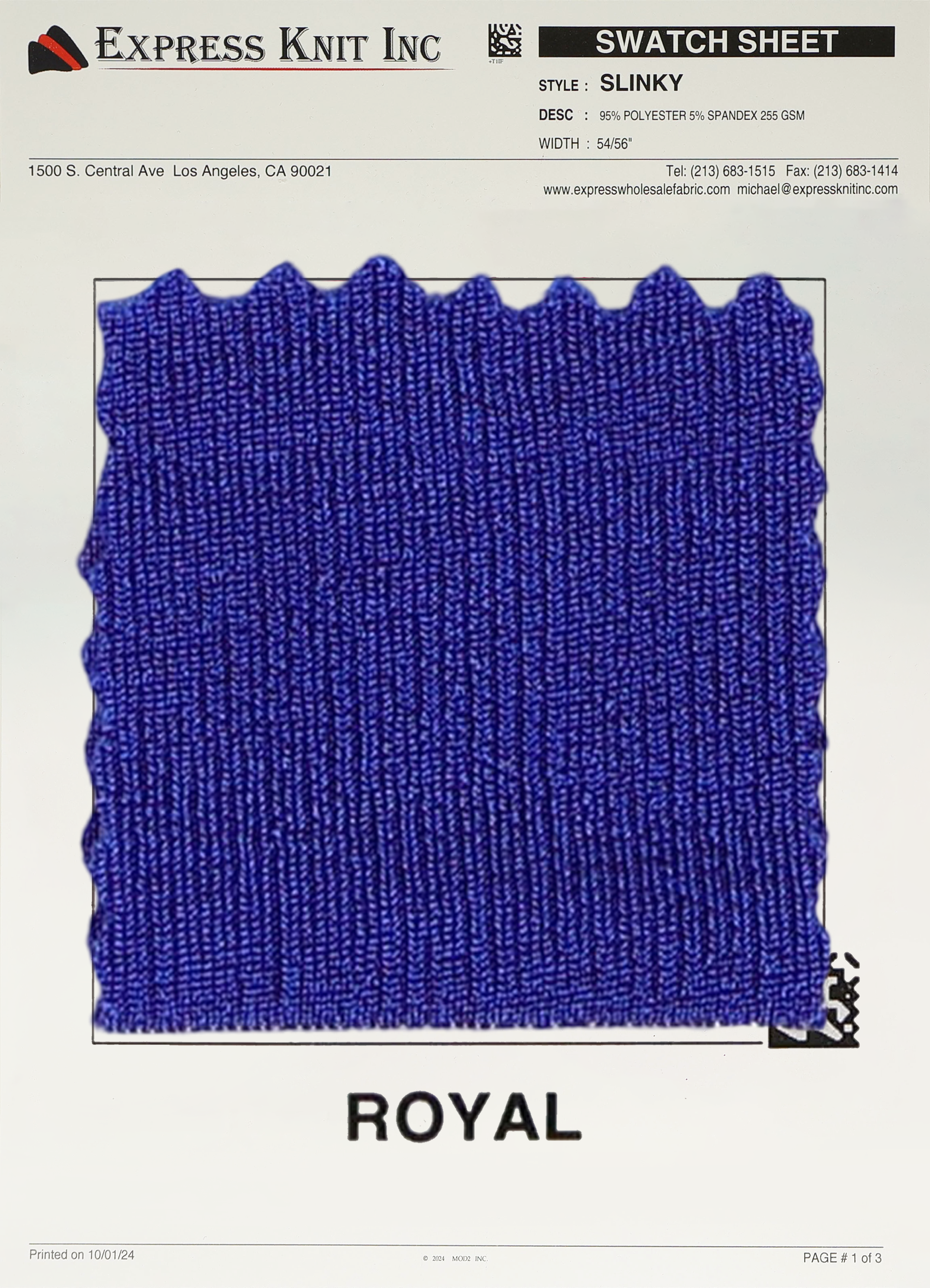 Slinky Fabric - Express Wholesale Fabric