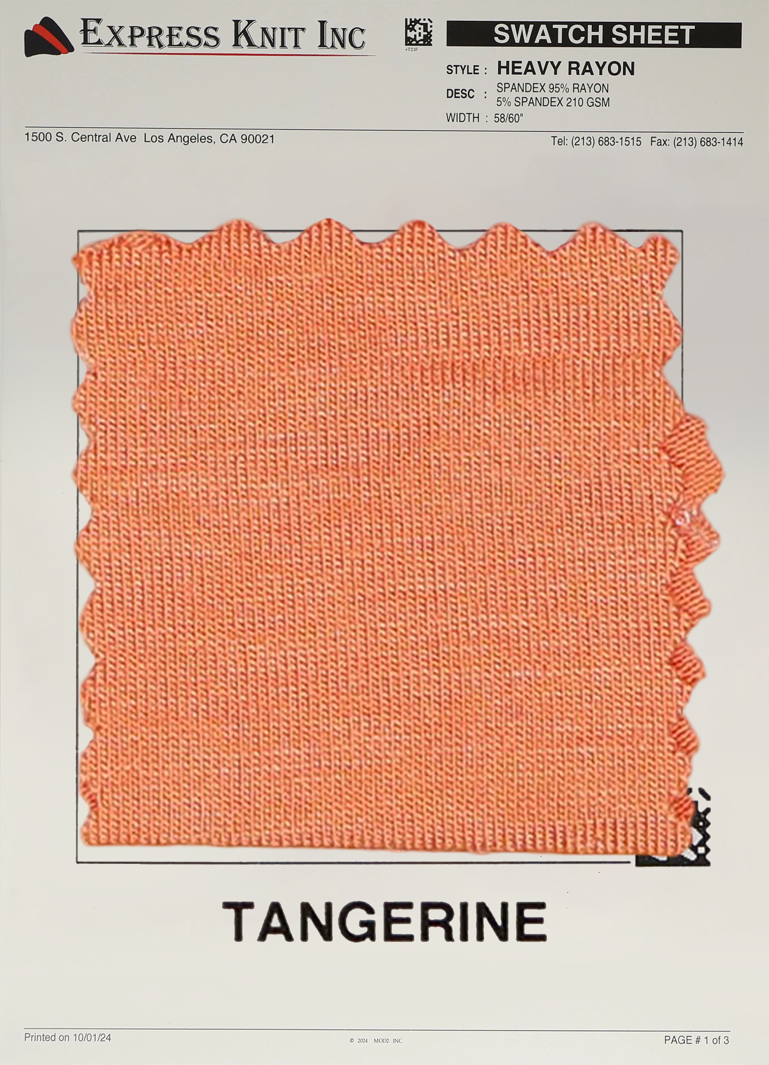 Heavy Rayon Spandex Fabric - Express Wholesale Fabric