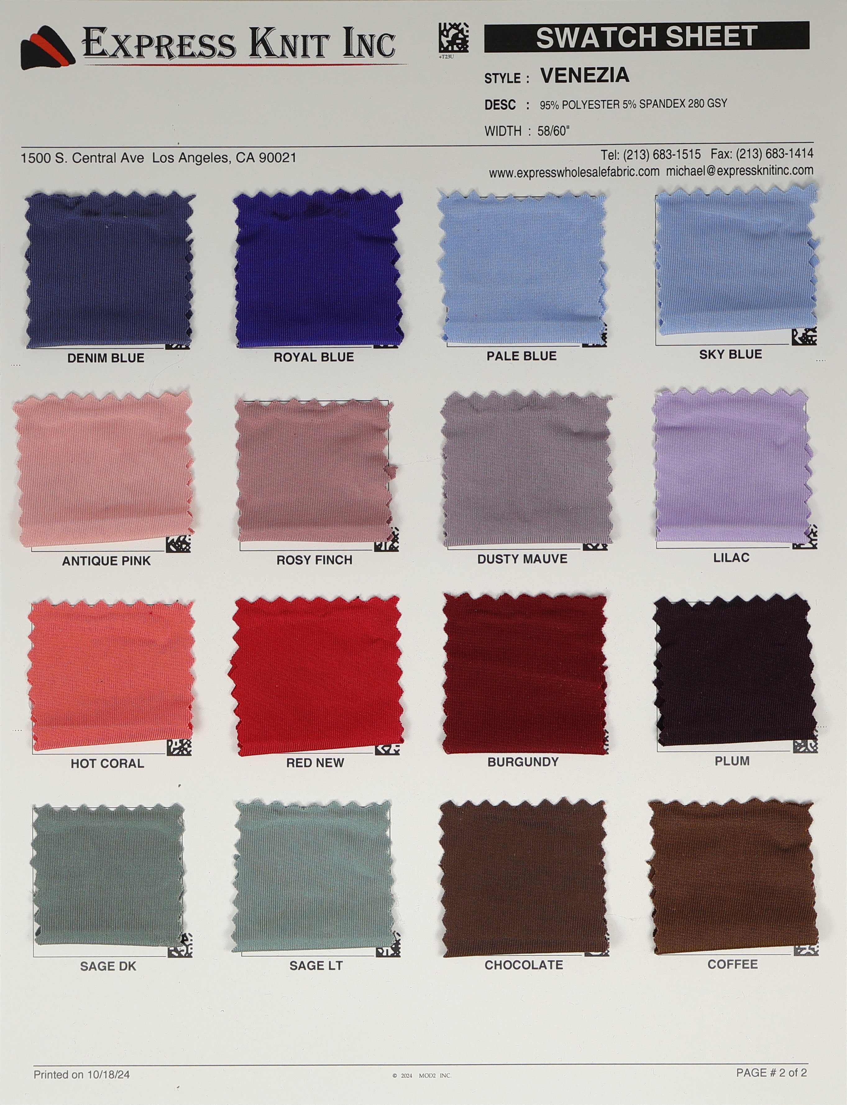 Venezia - Express Wholesale Fabric