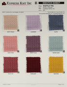 Waffle Terry Rayon Spandex (need gsm) - Express Wholesale Fabric