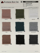 Waffle Terry Rayon Spandex (need gsm) - Express Wholesale Fabric